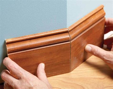 Деревянный напольный плинтус | Woodworking joints, Trim carpentry ...