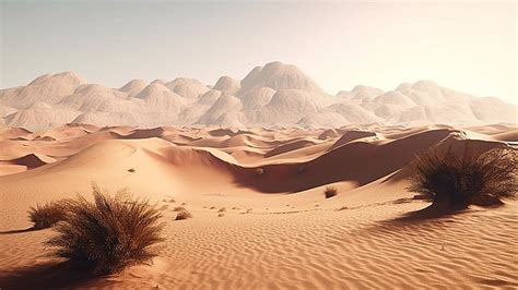 Tropical Desert Desert Realistic Background, Realistic, Plant, Grass Background Image And ...