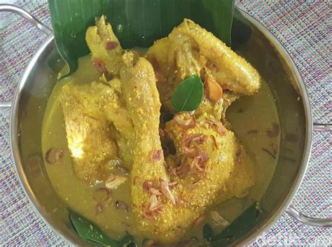 resep opor ayam kuning  santan spesial lebaran