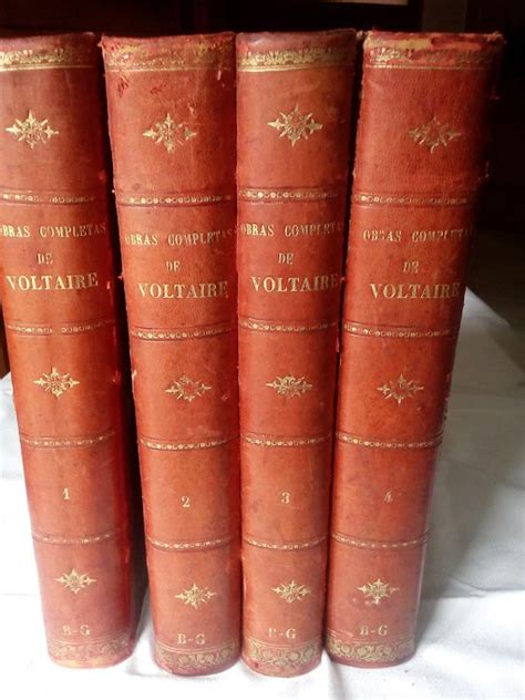 Principais Obras De Voltaire - Voltaire - Obras Completas - 1892/1894 - Catawiki