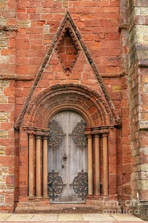 Kirkwall Saint Magnus Cathedral Door Two Photograph by Bob Phillips ...