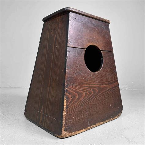 Wooden Stepping Stool, Japan 1920s | #294072