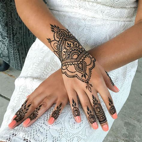 24 Henna Tattoos by Rachel Goldman You Must See