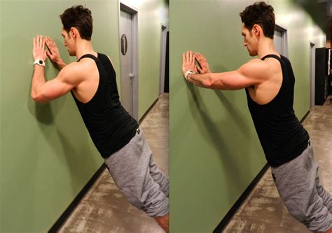 wall push ups   nancy ramirez blog