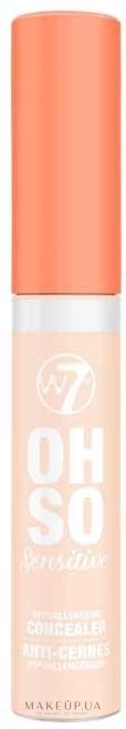 W7 Oh So Sensitive Hypoallergenic Concealer - Гипоаллергенный консилер ...