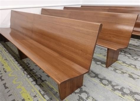 All Wood Benches | Quality Built Courtroom Benches | Sauder Courtroom