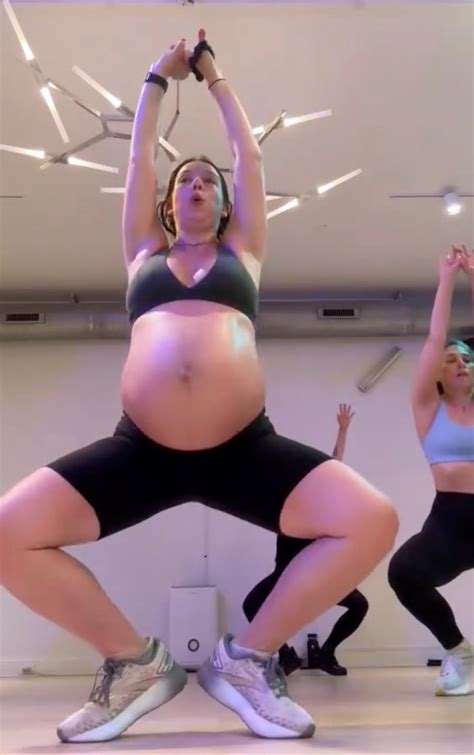 I'm 31 weeks pregnant and still teach dance classes - trolls can be