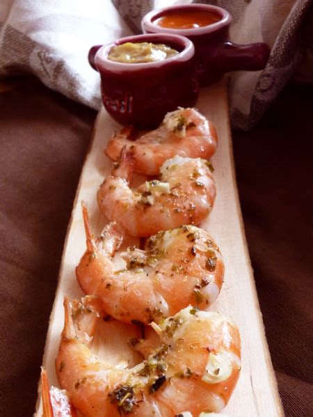 Креветки в духовке с чесночным и перечным соусами: foodclub_ru ...