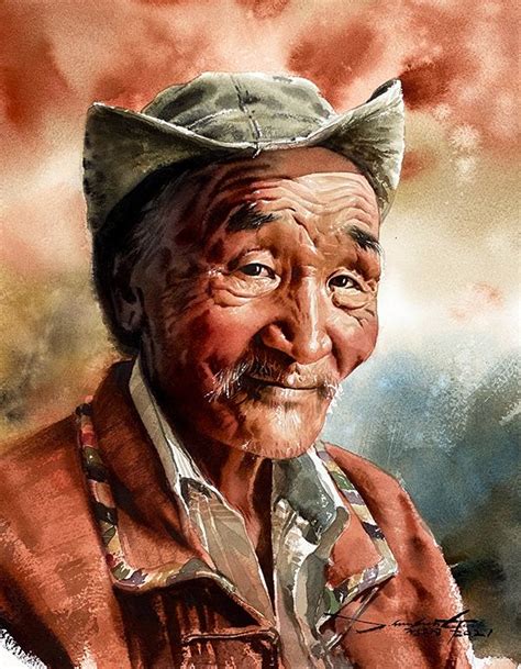 Watercolor Portrait Paintings | Graphic Design Junction | Watercolor ...