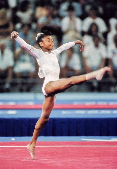 Dominique Moceanu, Shannon Miller, and Dominique Dawes Take a Victory