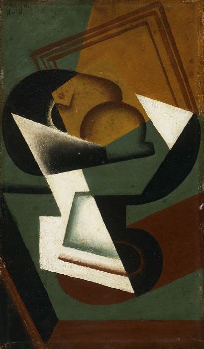 Грис, Хуан (1887 Мадрид - 1927 Булонь-сюр-Сен 1927) -- Тарелка с ...