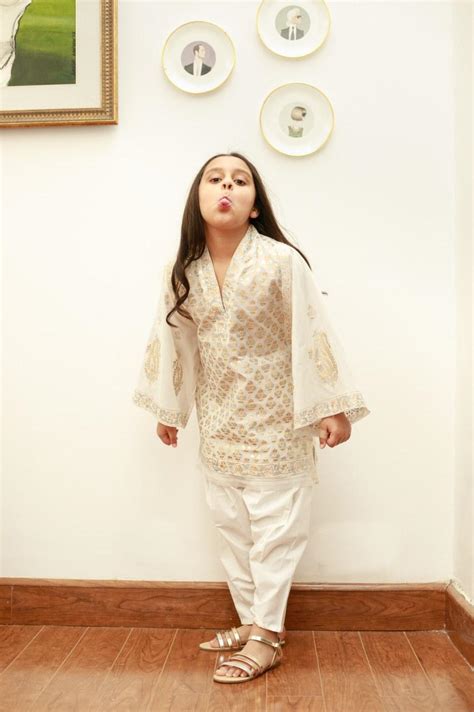 Pakistani Kids Traditional Clothing - Shehrnaz - Kids Online Clothing Store