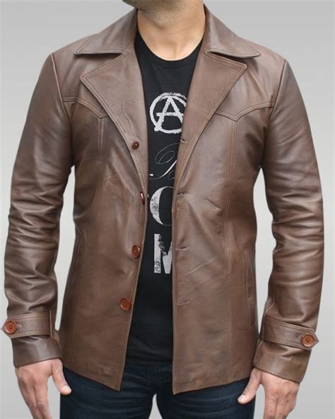 Zeus - Men’s Leather Jacket (Earth Brown)