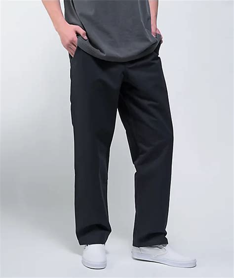 adidas Loose Black Pants | Zumiez