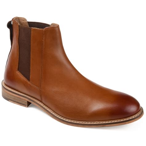 thomas vine mens corbin pull   toe chelsea boot widths