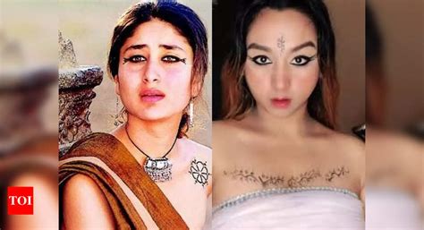 Viral Asoka Makeup Trend: Kareena Kapoor Khan's iconic Asoka makeup ...