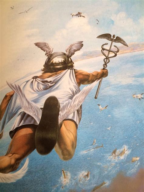 Hermes God of travel and medicine. | Greek mythology art, Hermes ...