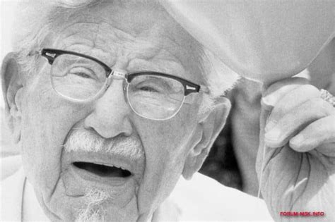 Полковник Сандерс (основатель KFC) в старости | Кентукки, История ...