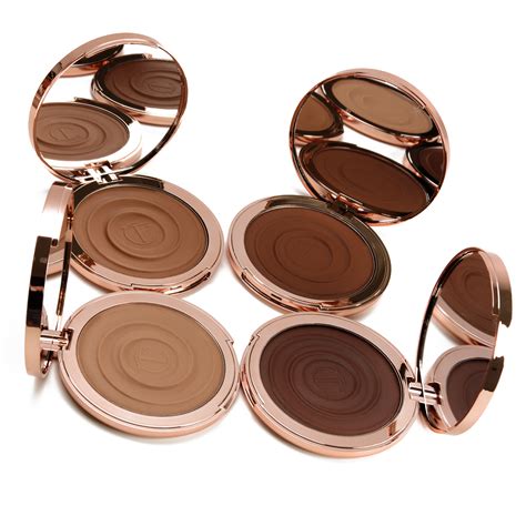 Charlotte Tilbury Beautiful Skin Glow Cream Bronzer Swatches - FRE ...