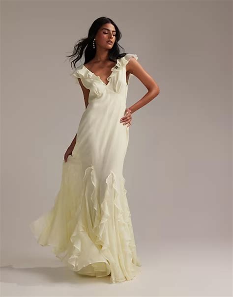 butter yellow bridesmaid dresses 4