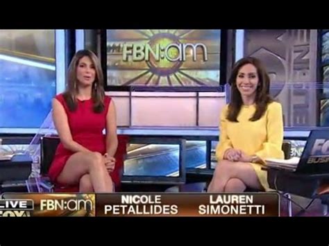 Nicole Petallides & Lauren Simonetti hot legs - FBN:AM - 04/26/17 - YouTube