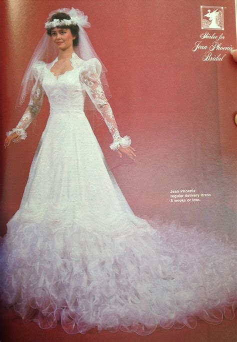 Wedding dresses in the 80s 60 photos - Astyledwedding.com