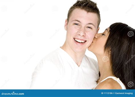 Kiss On The Cheek Stock Photo | CartoonDealer.com #1113186