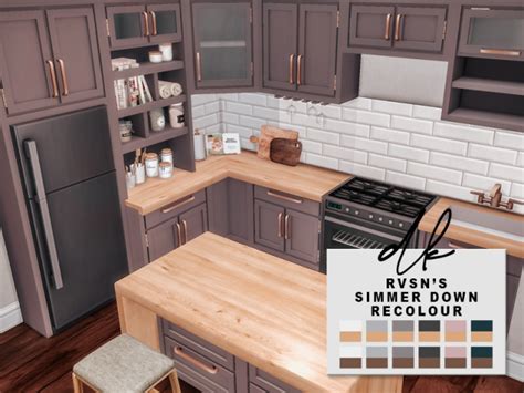 Recolour of rvsn’s simmer down kitchen – Artofit