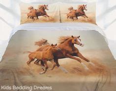 Mare and Foal Quilt Cover Set #horse #bedding #bedroom #teen Cute ...