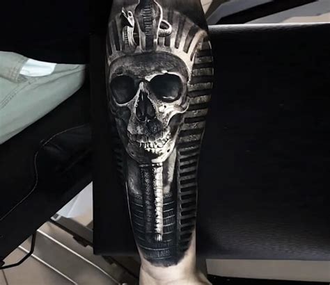 Faraon skull tattoo by Eliot Kohek | Post 29575