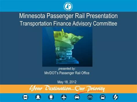 minnesota passenger rail  transportation finance