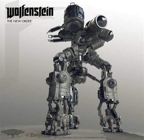 Wolfenstein: The New Order Highpoly Art dump by PAnick | 3D | CGSociety ...