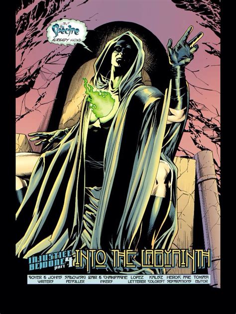 44 best DC - Spectre images on Pinterest | Comic art, Comic books and ...