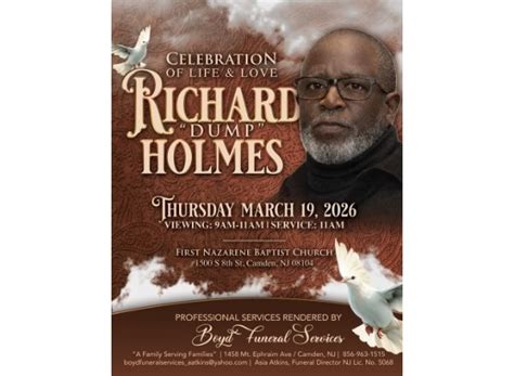 Unveiling The Rich History And Significance Of Boyd Funeral Home Camden New Jersey Obituaries