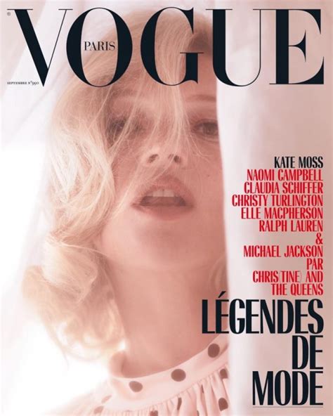 Kate Moss | Vogue Paris | 2018 Cover | Sensual Style Editorial