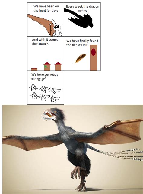 A Dinosaur A Day: I was thinking about Yi Qi and got an idea for a...