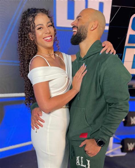 Samantha Irvin and Ricochet: All About the WWE Star and Ring Announcer