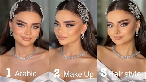 Arabic Make Up & Hair Style - YouTube