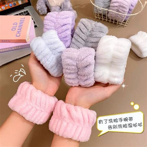 Face Wash Artifact Wrist Band Wristband Sweat-wiping Bracelet ...