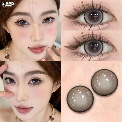 pair  eyes contacts lenses  myopia diopter eyes high quality