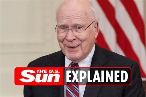 Who is Sen. Patrick Leahy and what is his net worth? | The US Sun