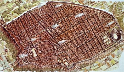 Pompeii Ruins Map