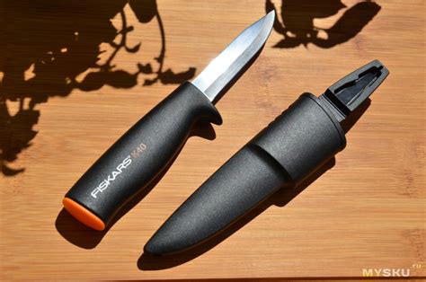 Нож Fiskars K40 - отзыв о финском поплавке Фискарс для тяжелых и ...