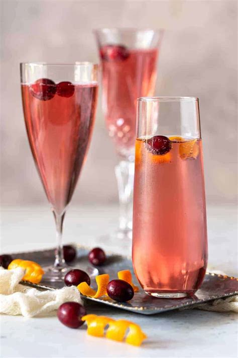 Holiday Drinks With Prosecco