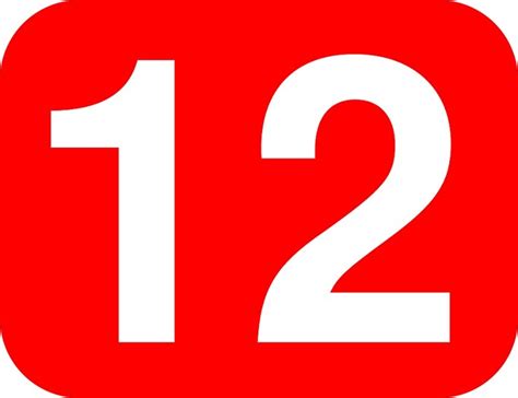 Картинки число 12 (16+ фото) • Бесплатные картинки