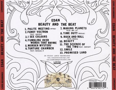 Edan - Beauty And The Beat: CD | Rap Music Guide