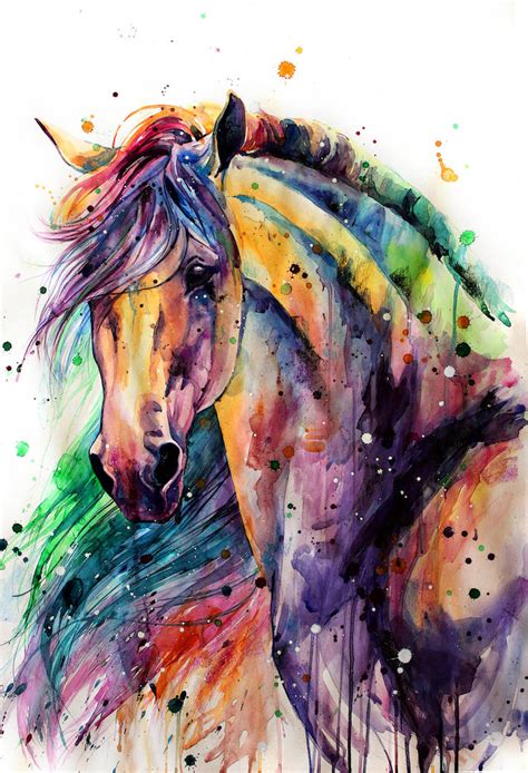 rainbow horsey by ElenaShved on DeviantArt