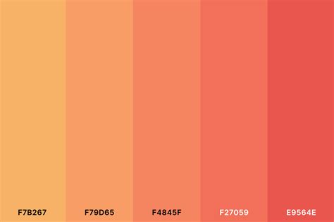 Peach Color Pattern