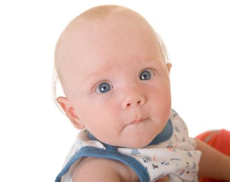 Portrait of the Small Child Stock Image - Image of close, innocence ...