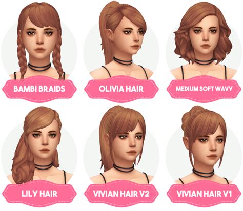 Sims 4 cc hair recolors - vumserl
